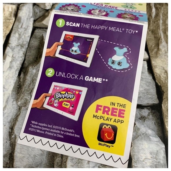 Complete 56 Full SET Shopkins McDonalds Happy Place Series 1 Doll Figures Bundle - Picture 9 of 9